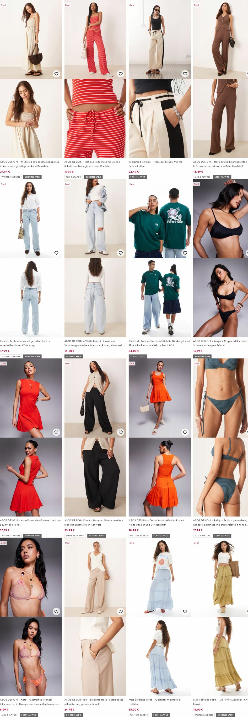 Prospekt Asos 18.08.2025 - 27.08.2025
