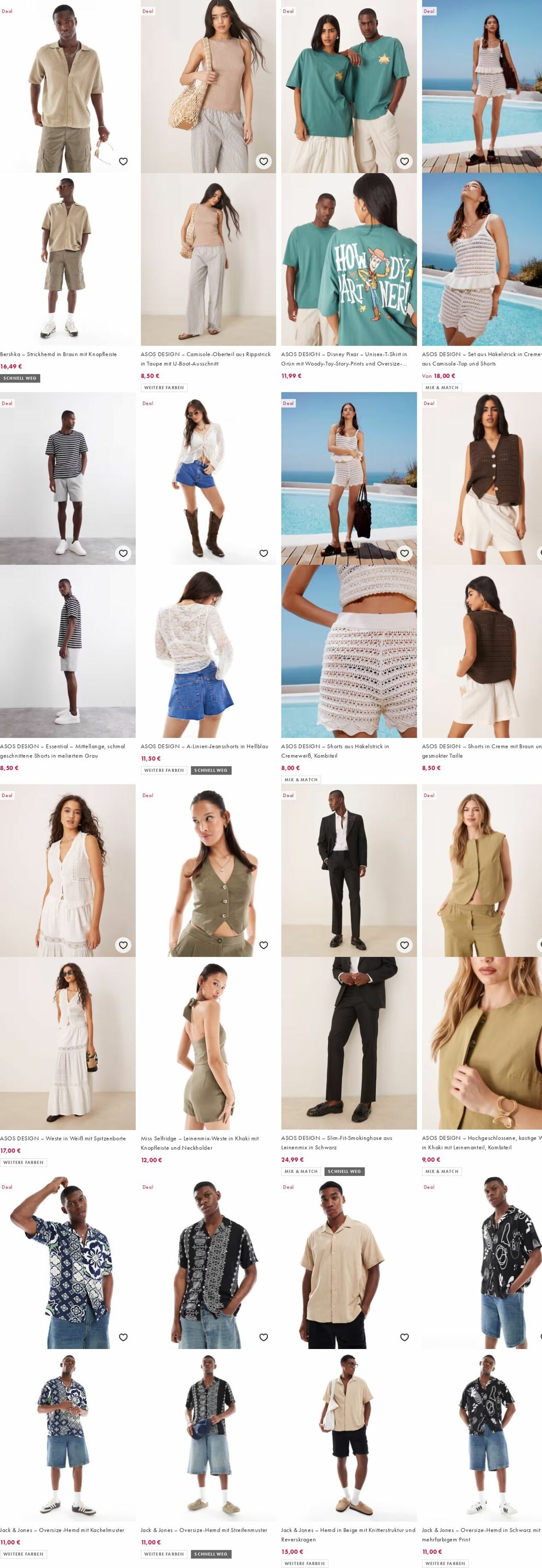 Prospekt Asos 18.08.2025 - 27.08.2025