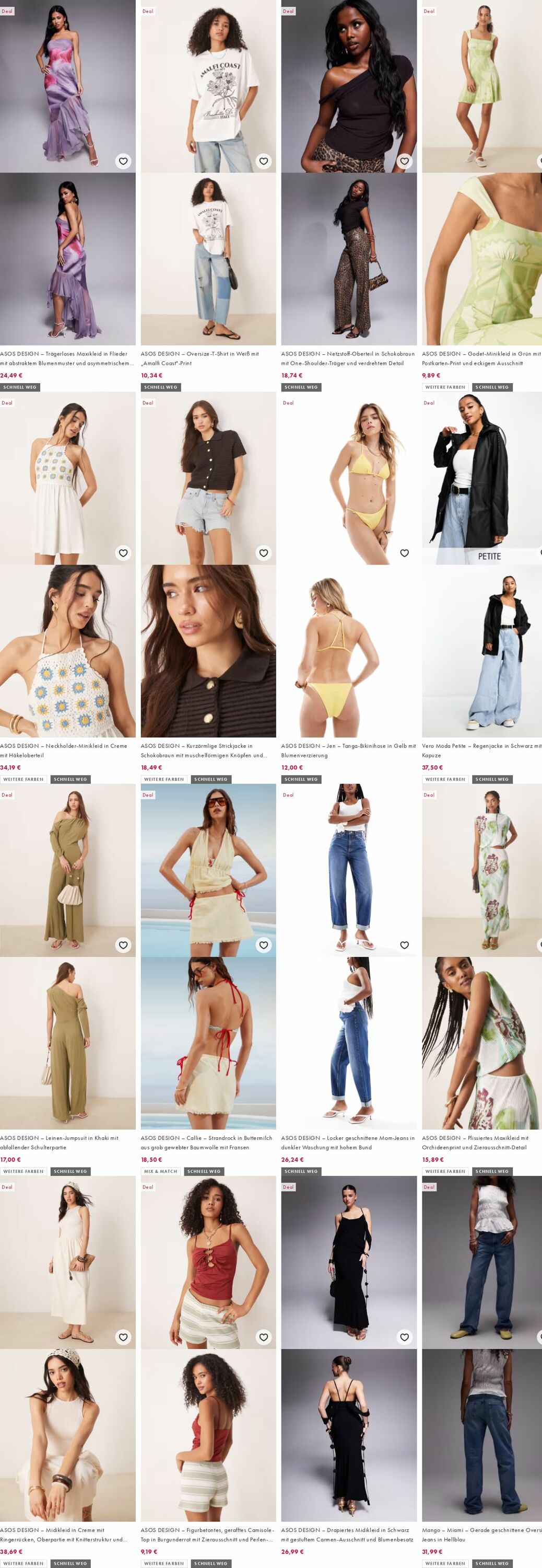 Prospekt Asos 18.08.2025 - 27.08.2025
