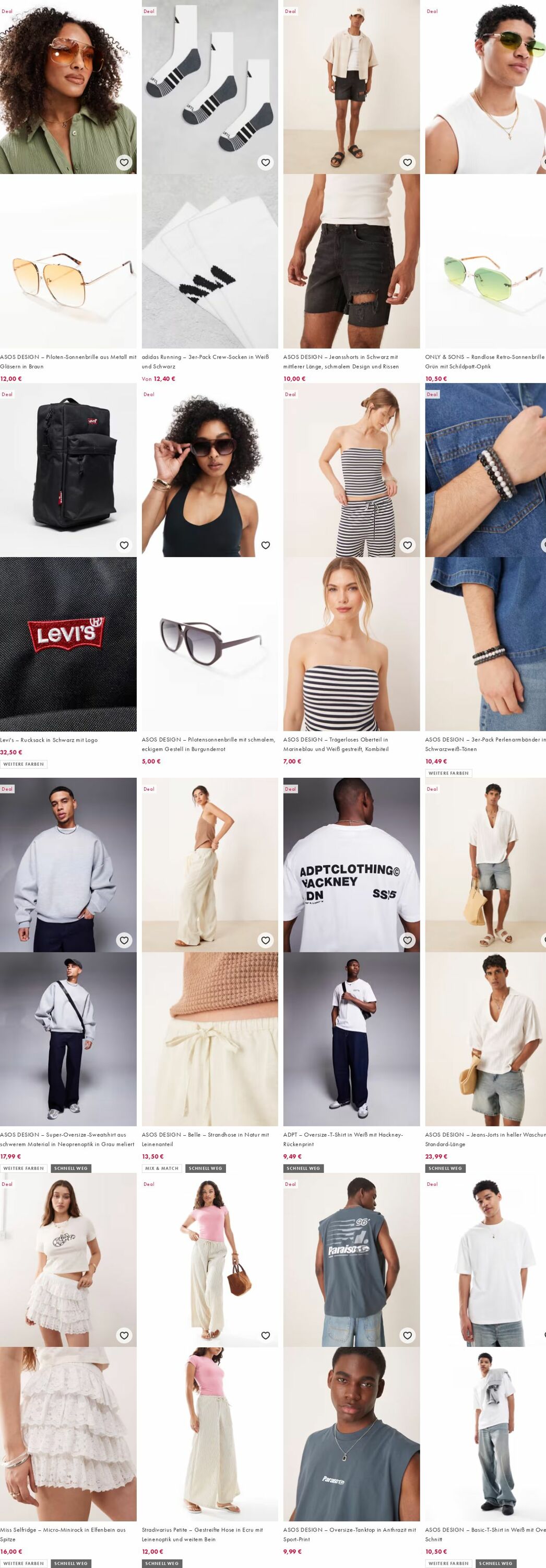Prospekt Asos 18.08.2025 - 27.08.2025