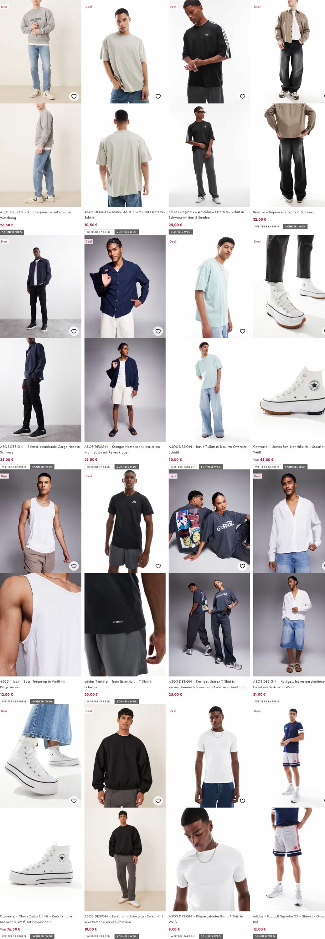 Prospekt Asos 18.08.2025 - 27.08.2025