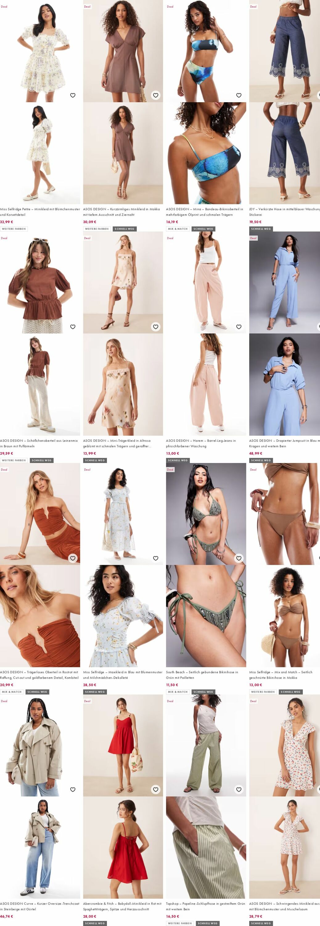 Prospekt Asos 18.08.2025 - 27.08.2025