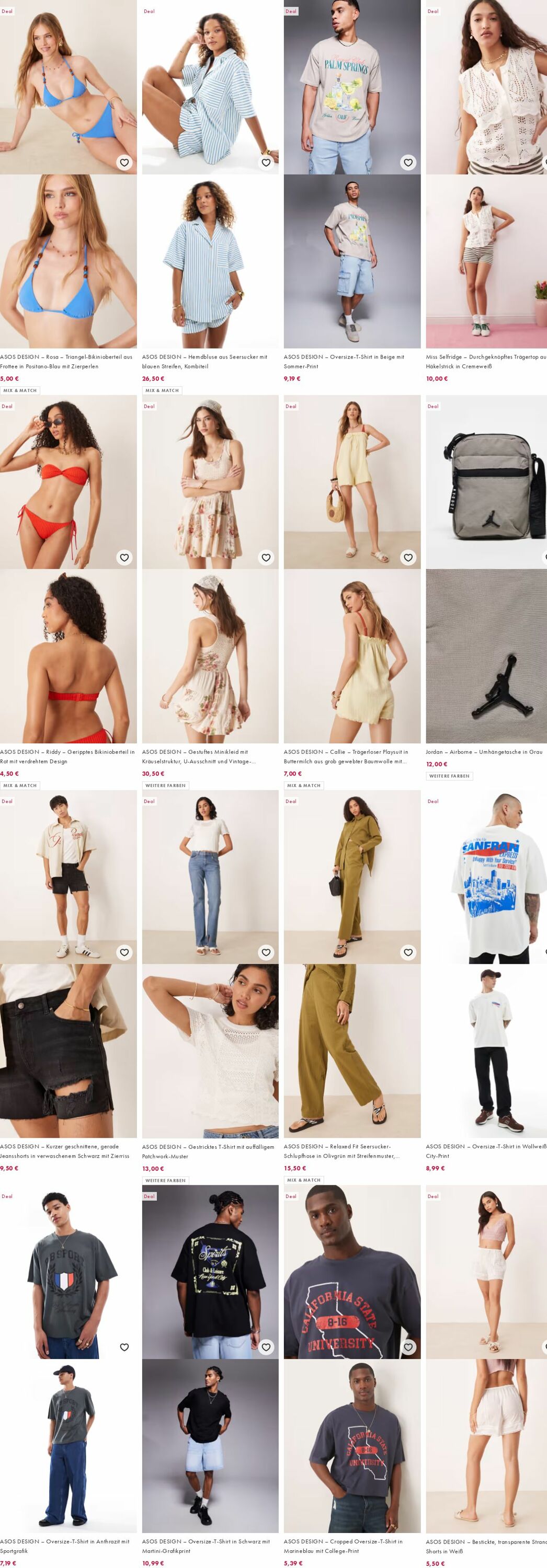 Prospekt Asos 18.08.2025 - 27.08.2025