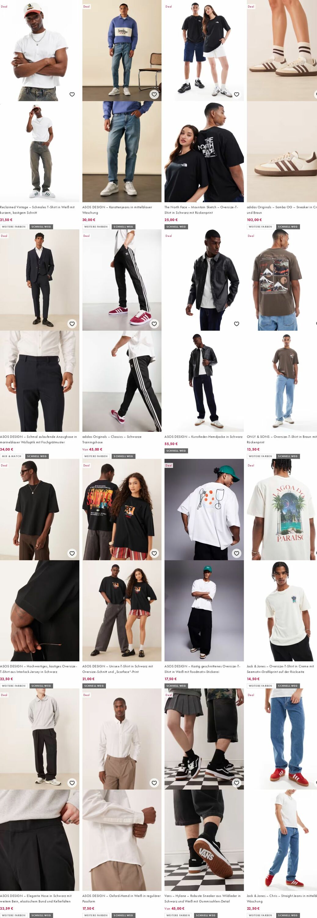 Prospekt Asos 18.08.2025 - 27.08.2025