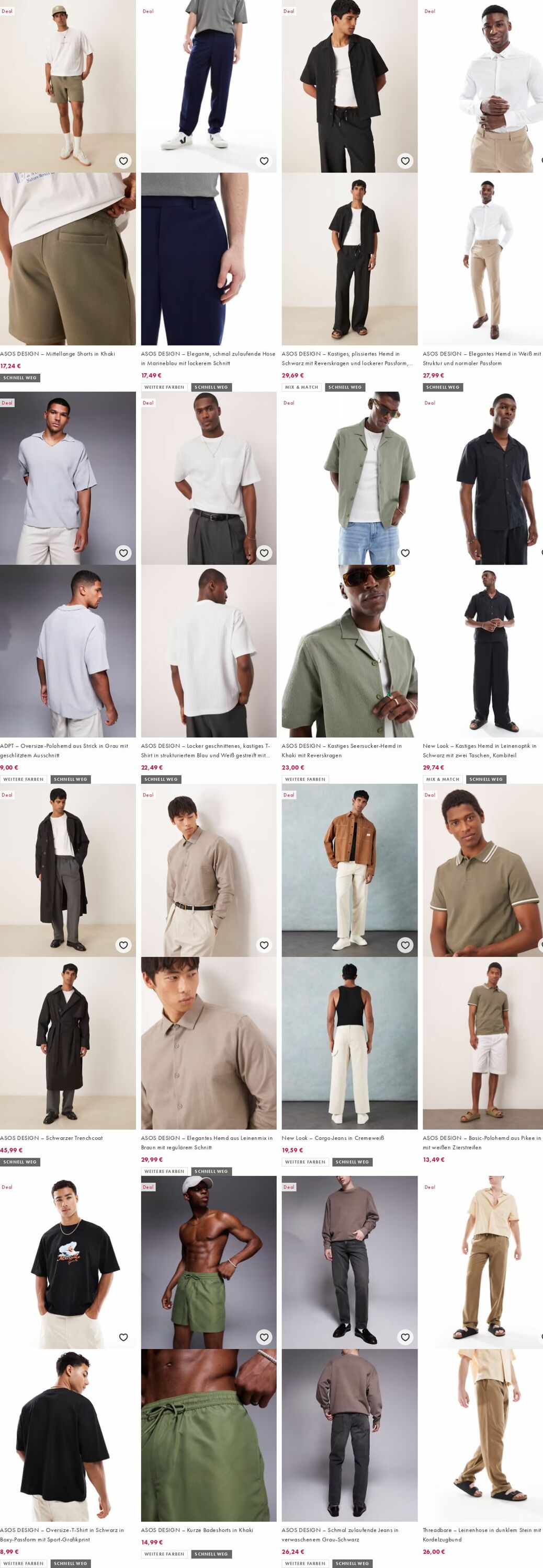 Prospekt Asos 18.08.2025 - 27.08.2025