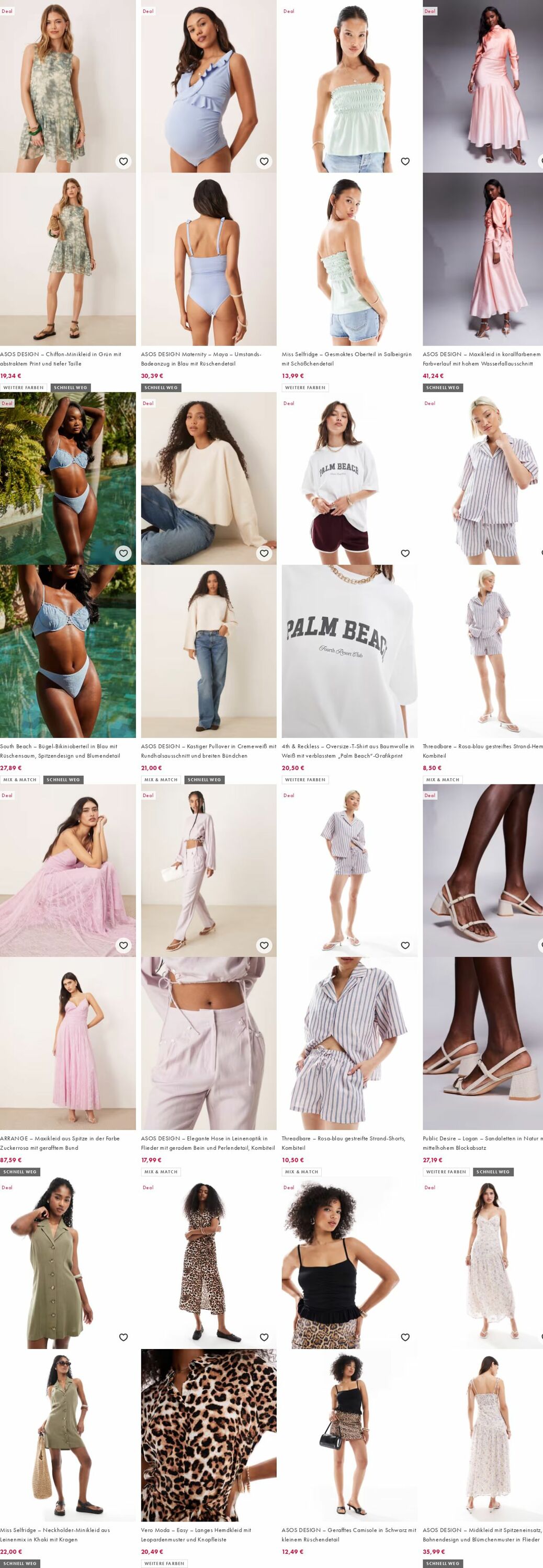 Prospekt Asos 18.08.2025 - 27.08.2025