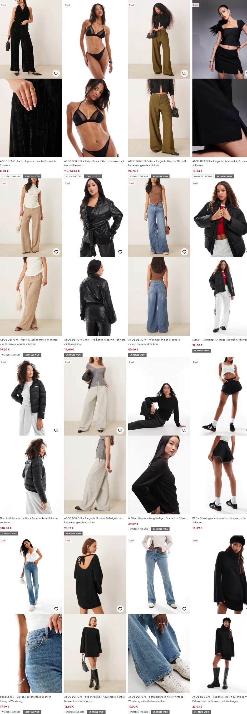 Prospekt Asos 22.09.2025 - 01.10.2025