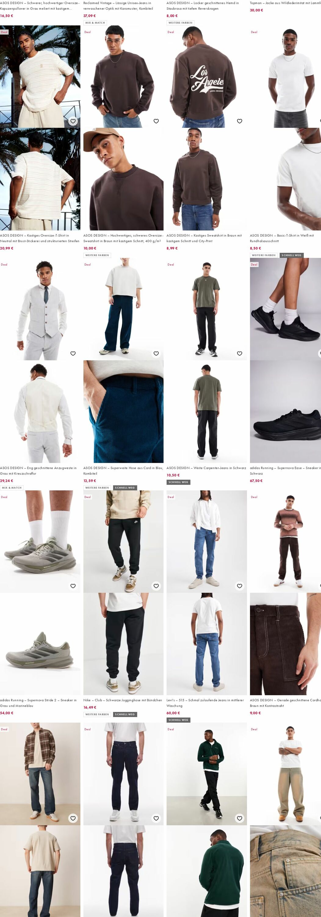 Prospekt Asos 22.09.2025 - 01.10.2025