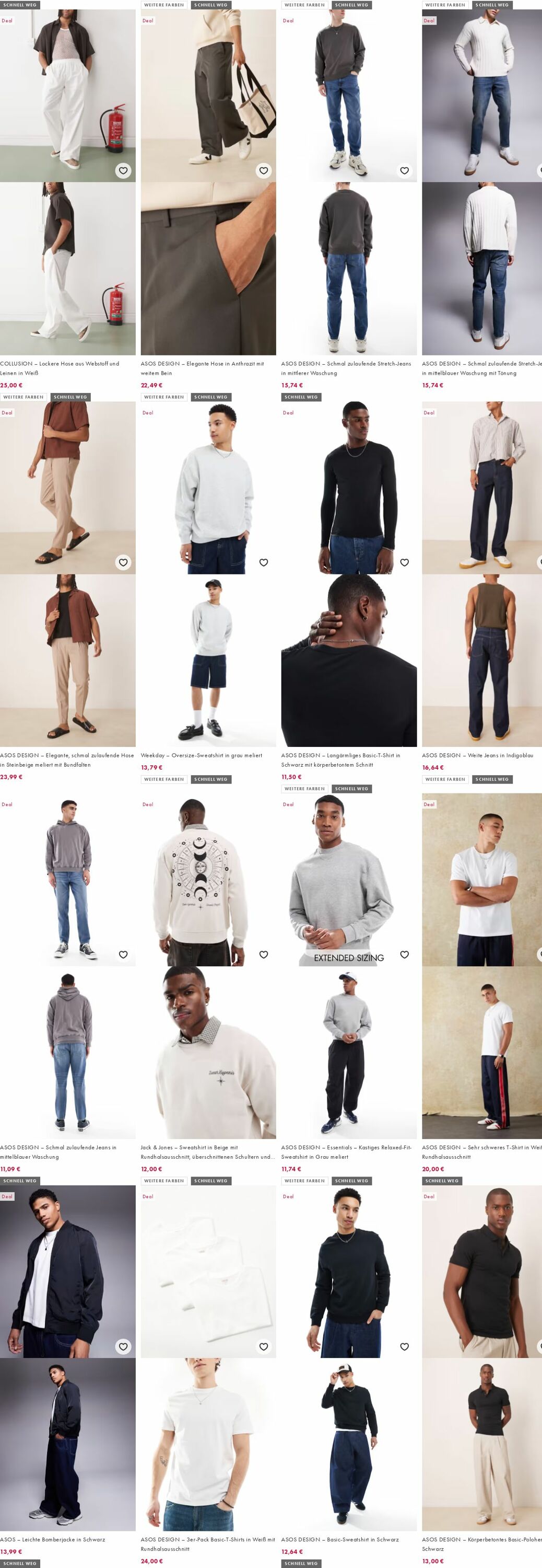 Prospekt Asos 22.09.2025 - 01.10.2025