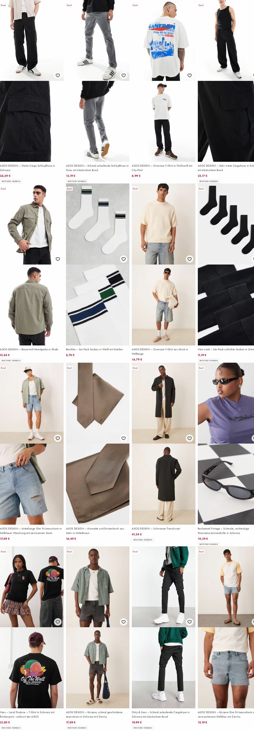 Prospekt Asos 22.09.2025 - 01.10.2025