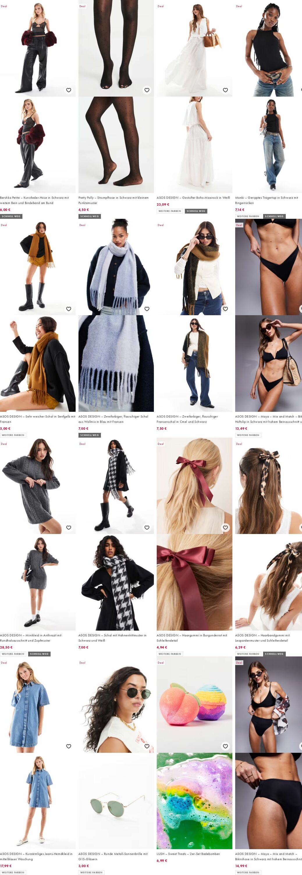 Prospekt Asos 22.09.2025 - 01.10.2025
