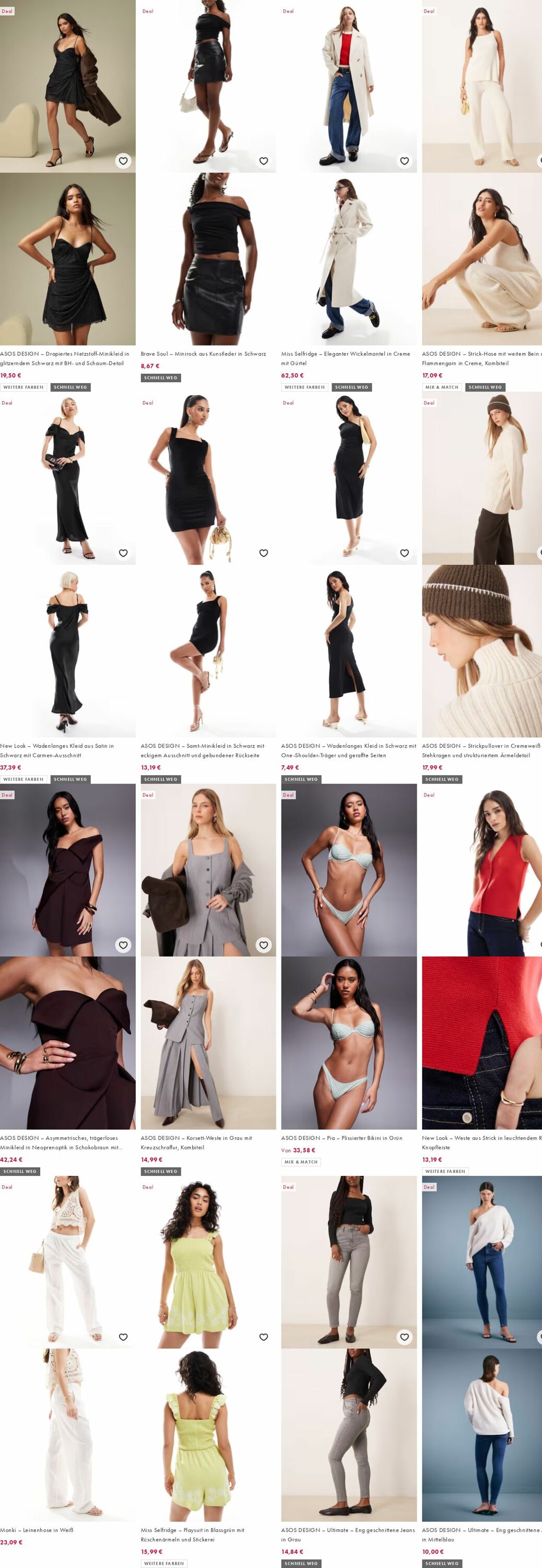 Prospekt Asos 22.09.2025 - 01.10.2025