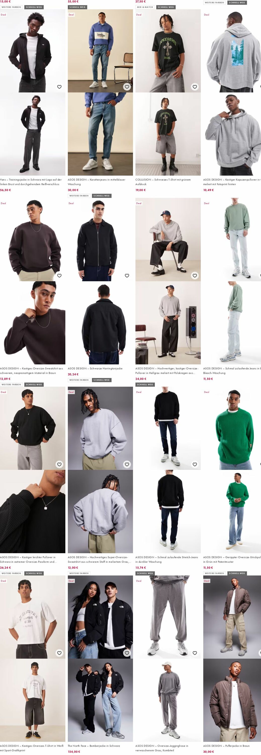 Prospekt Asos 22.09.2025 - 01.10.2025