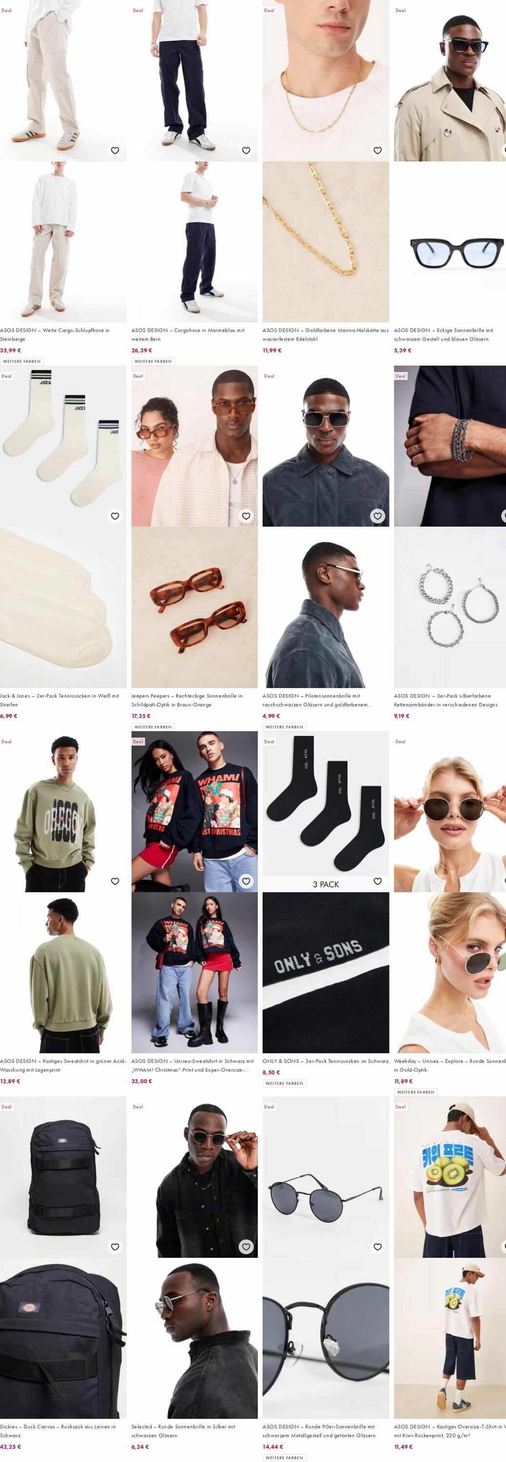 Prospekt Asos 22.09.2025 - 01.10.2025