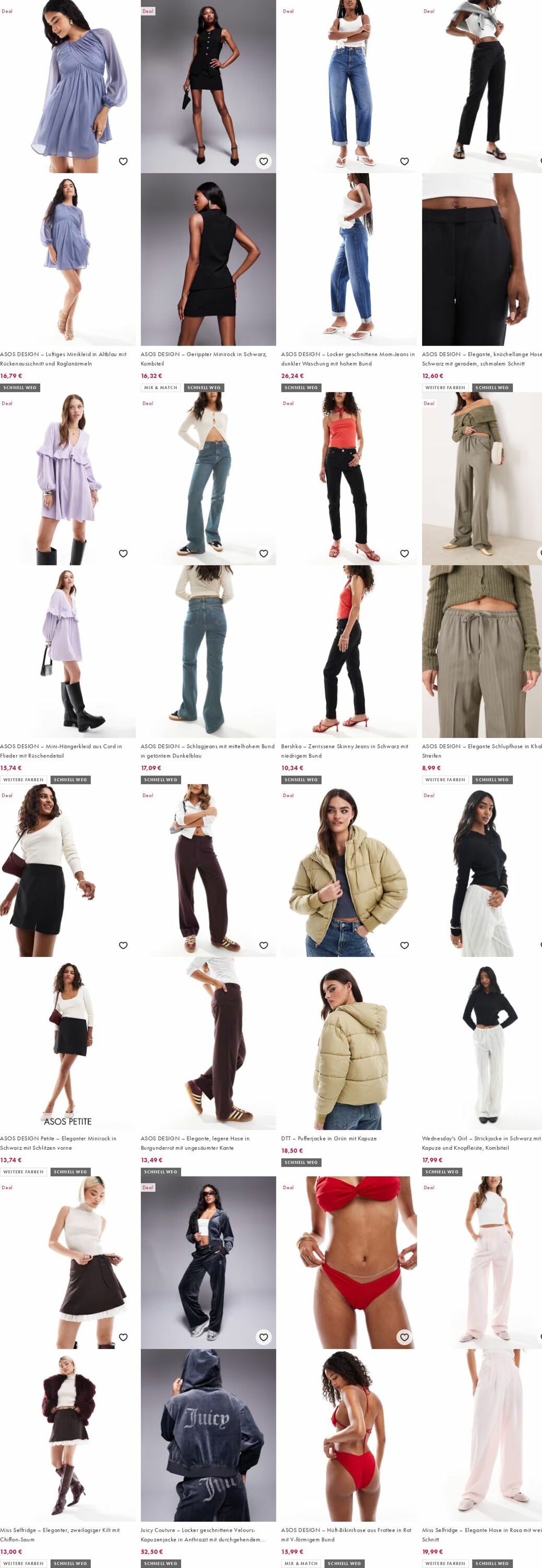 Prospekt Asos 22.09.2025 - 01.10.2025