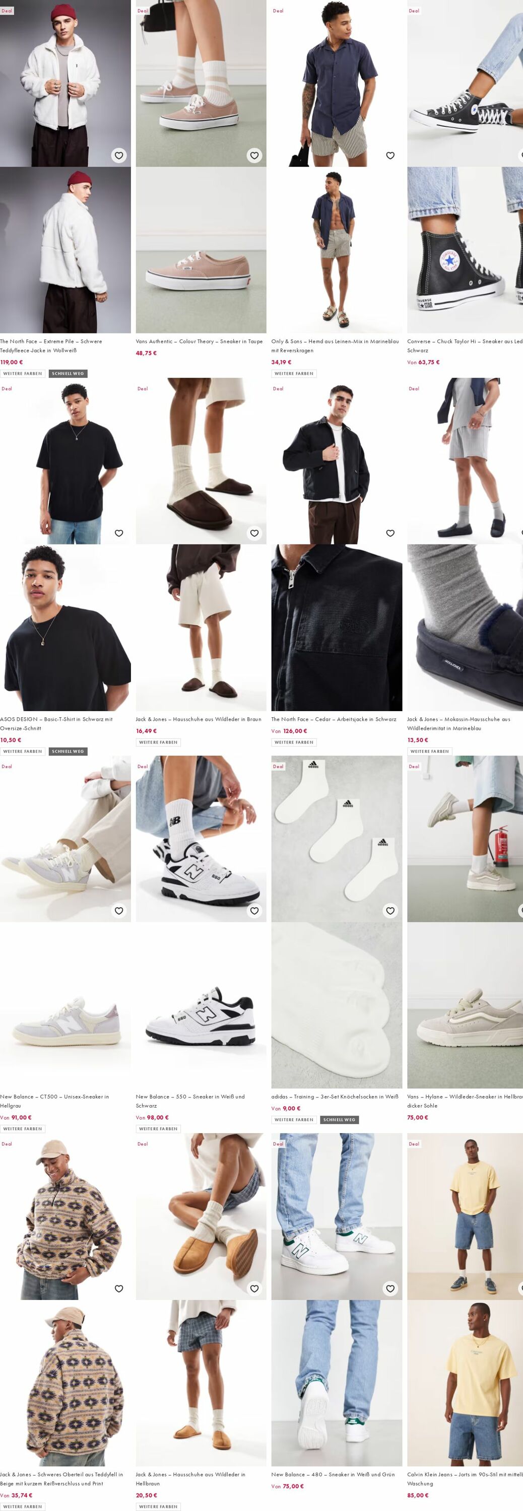 Prospekt Asos 22.09.2025 - 01.10.2025