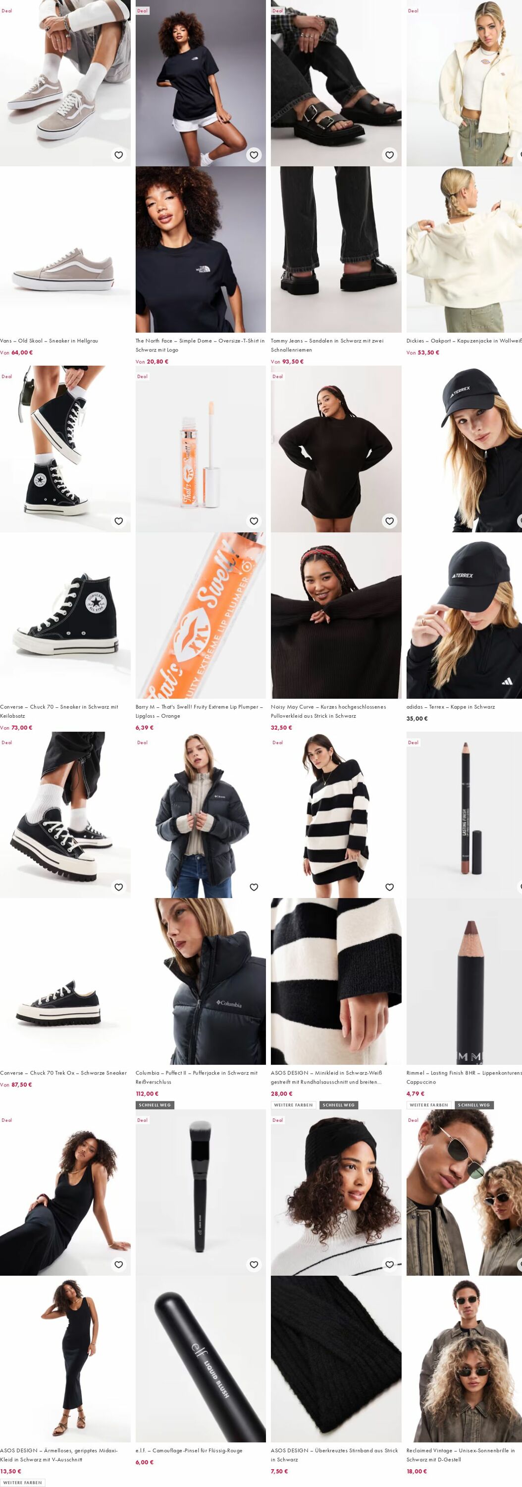 Prospekt Asos 22.09.2025 - 01.10.2025