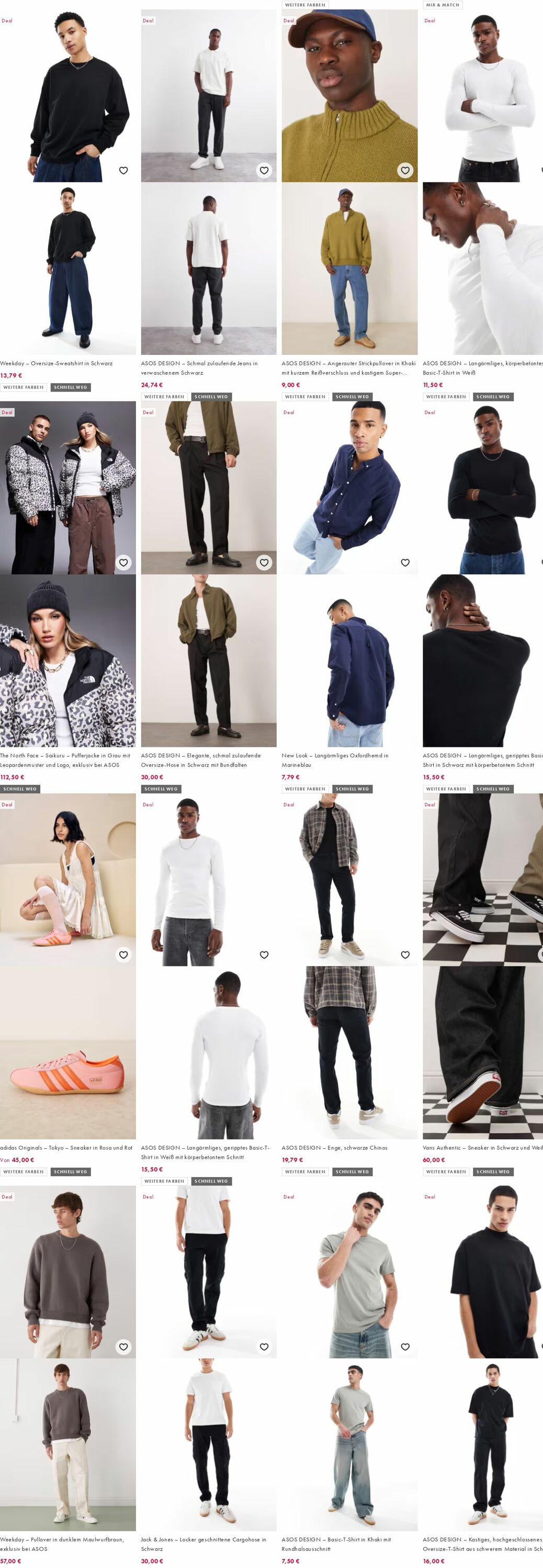 Prospekt Asos 22.09.2025 - 01.10.2025