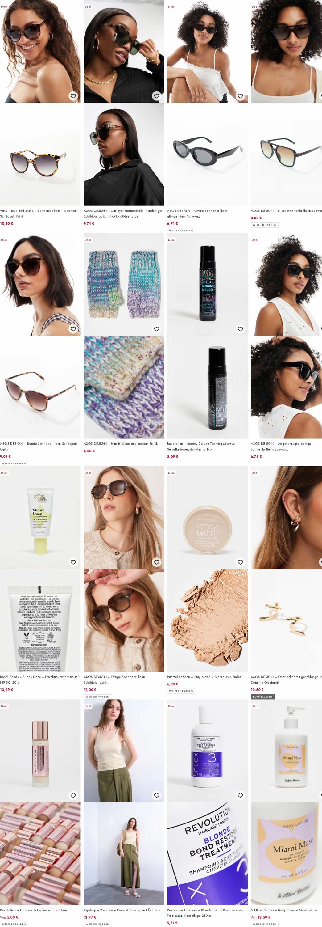 Prospekt Asos 22.09.2025 - 01.10.2025