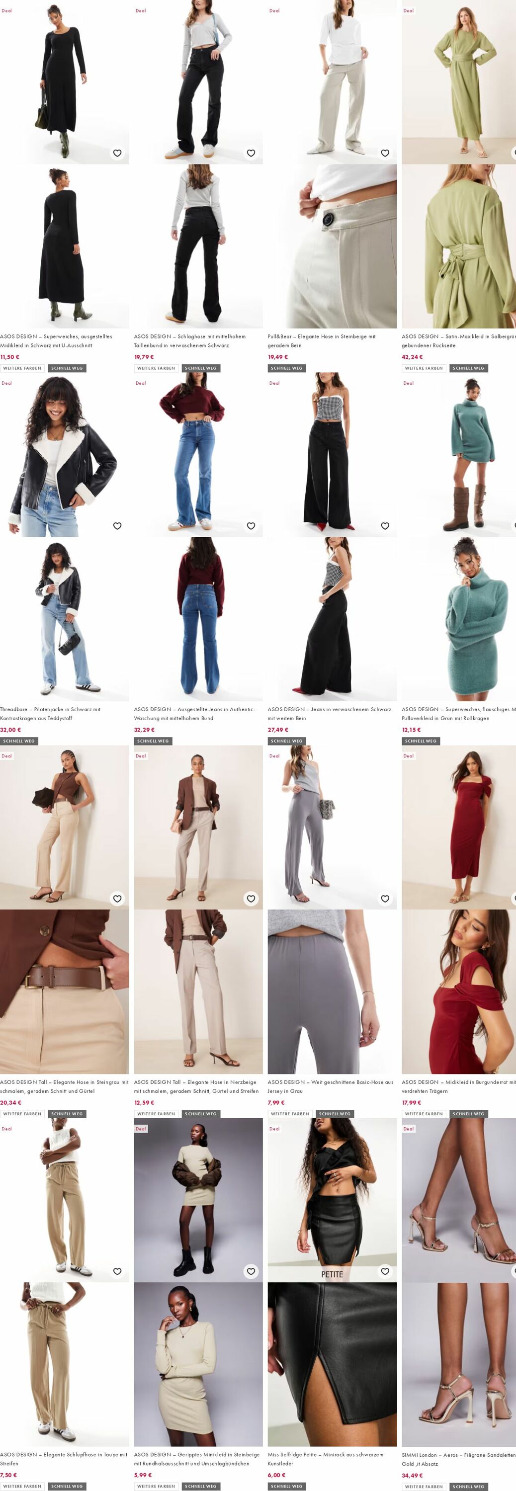 Prospekt Asos 22.09.2025 - 01.10.2025