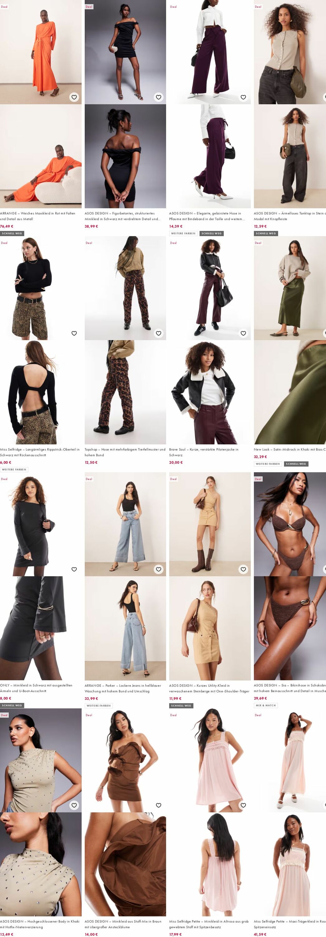 Prospekt Asos 22.09.2025 - 01.10.2025