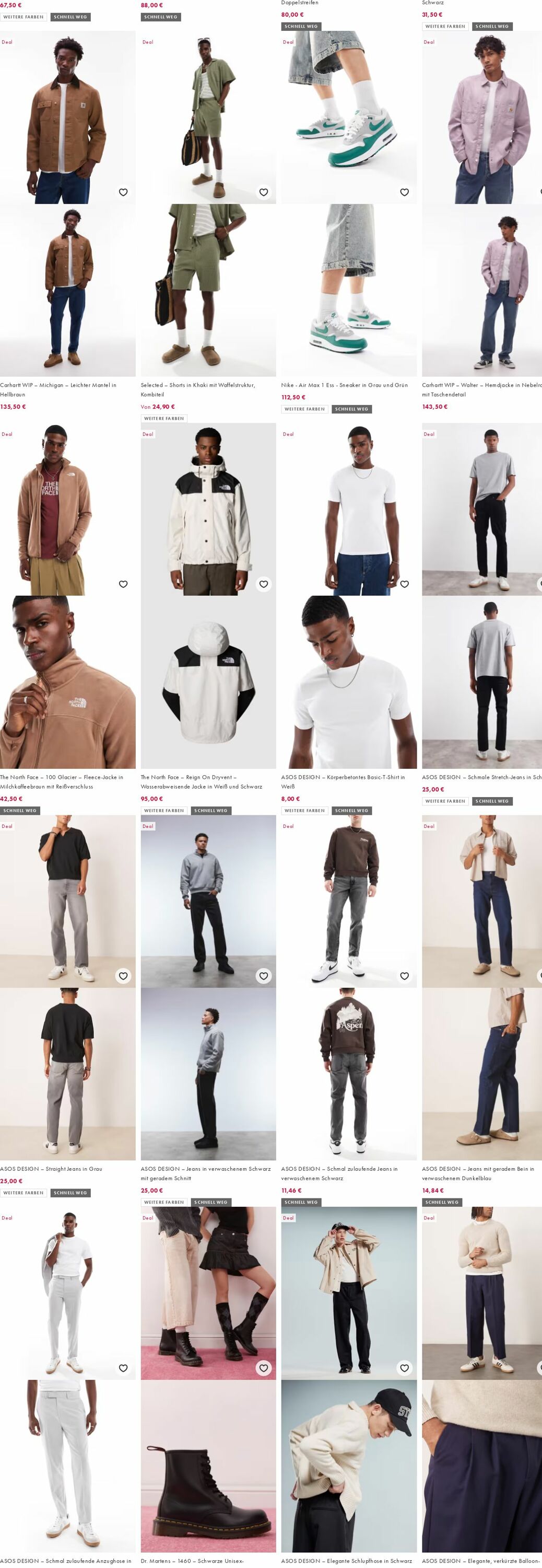 Prospekt Asos 22.09.2025 - 01.10.2025