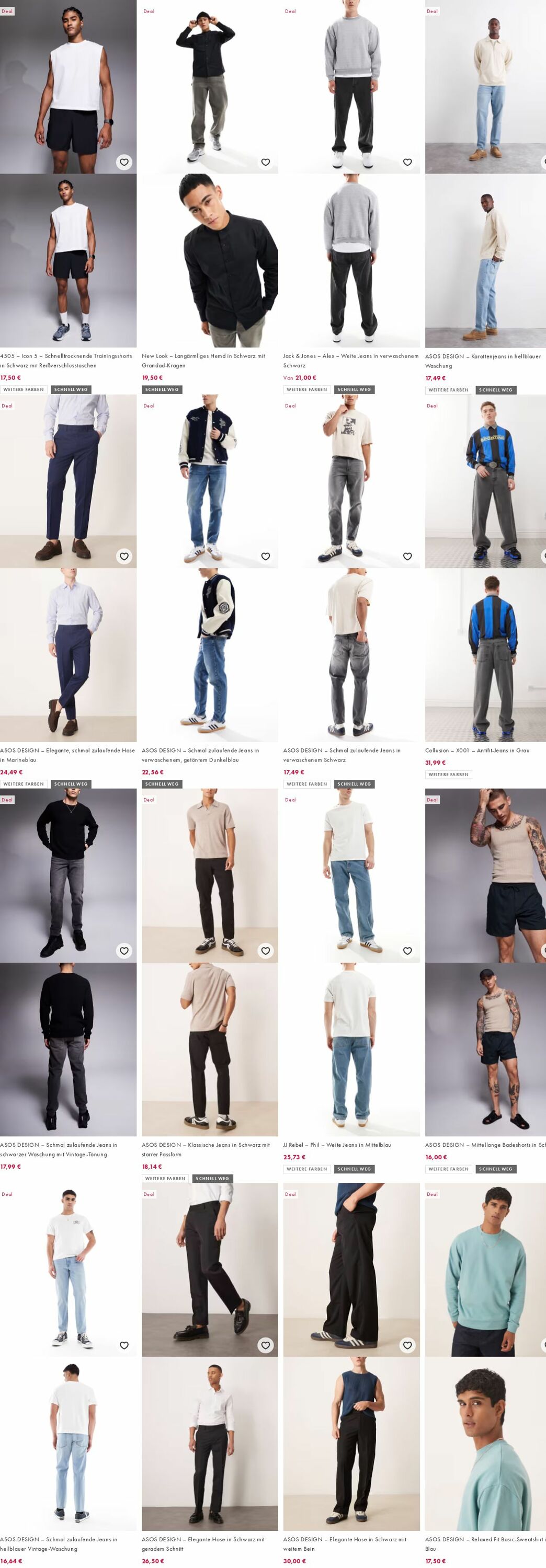 Prospekt Asos 22.09.2025 - 01.10.2025
