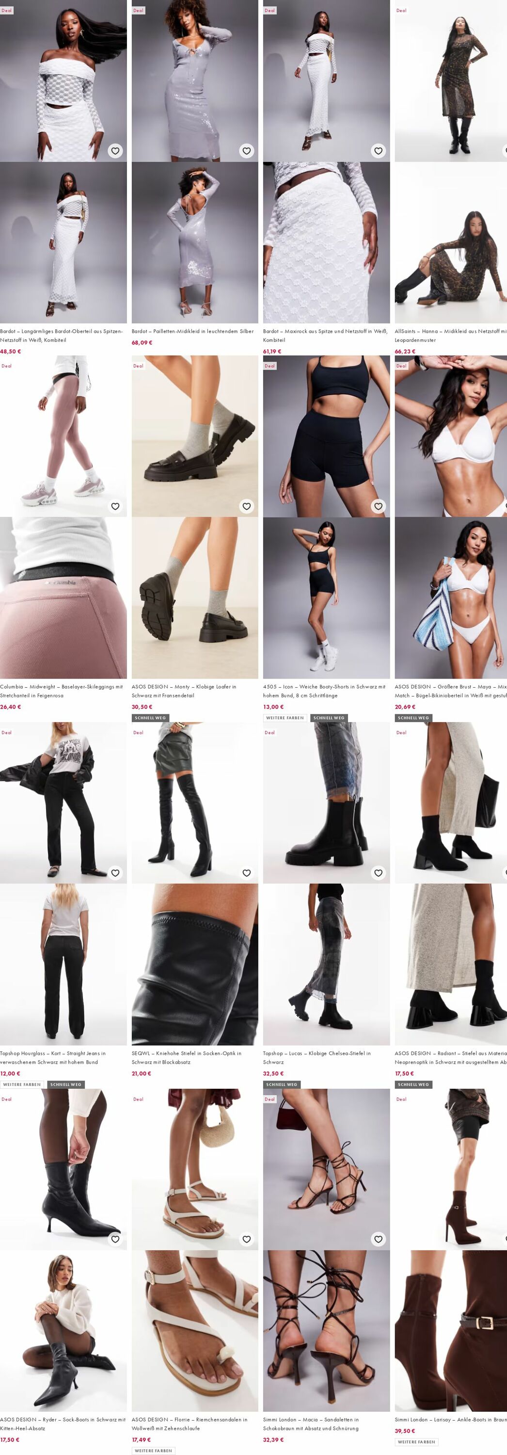 Prospekt Asos 22.09.2025 - 01.10.2025