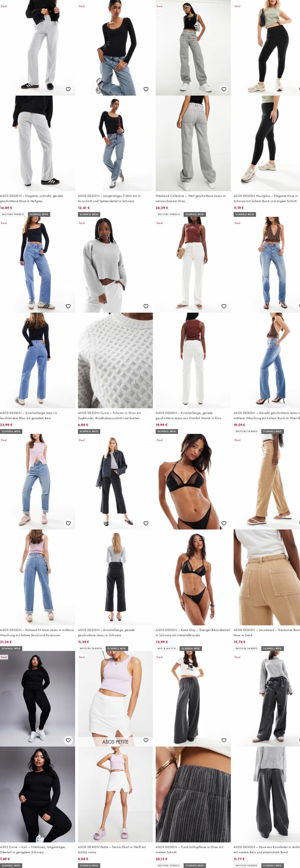 Prospekt Asos 22.09.2025 - 01.10.2025