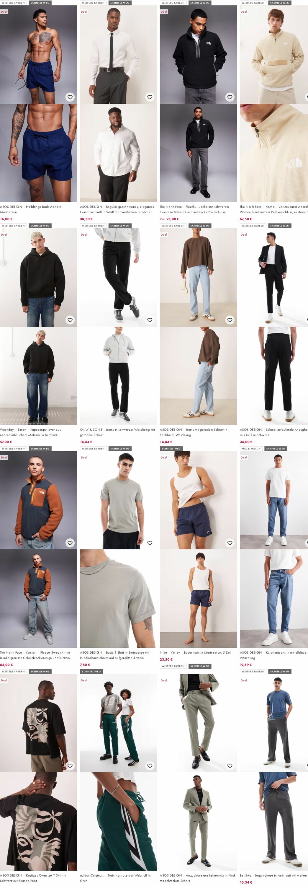 Prospekt Asos 22.09.2025 - 01.10.2025