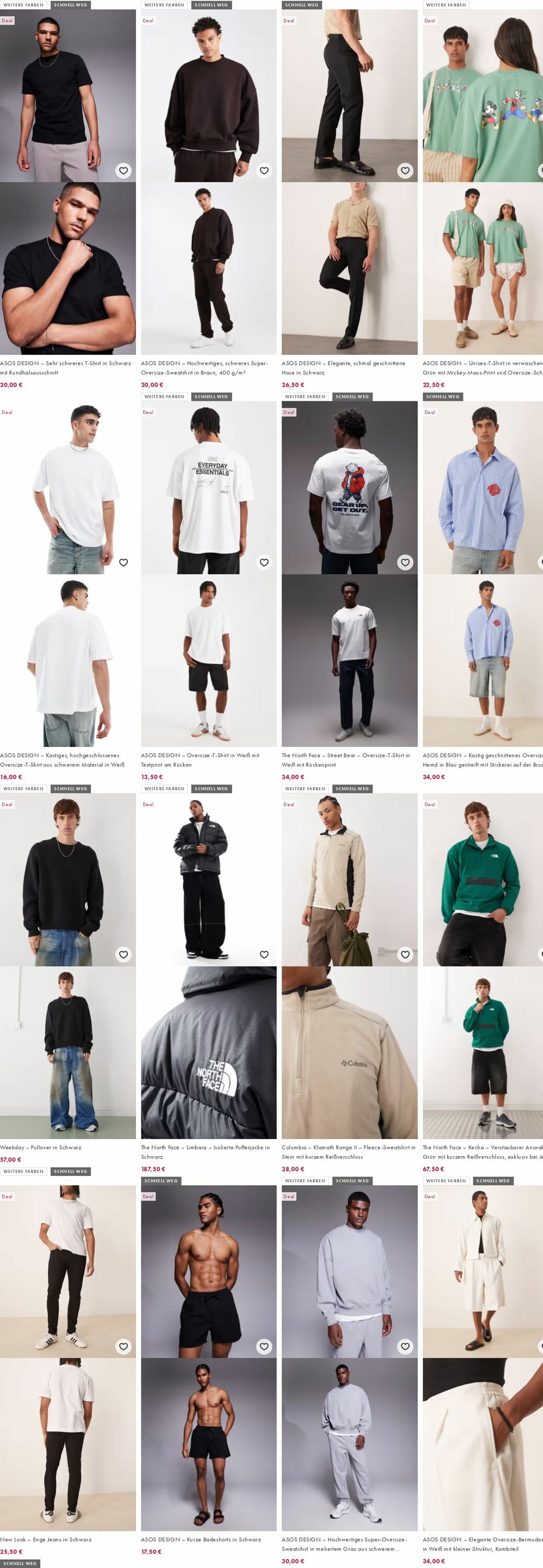 Prospekt Asos 22.09.2025 - 01.10.2025
