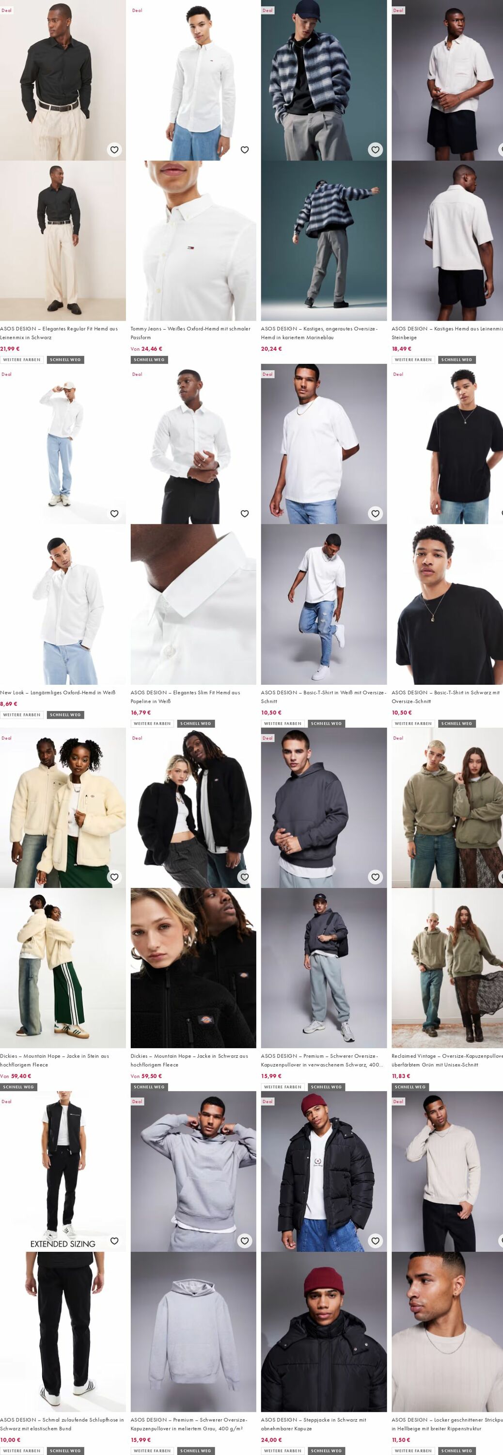 Prospekt Asos 22.09.2025 - 01.10.2025