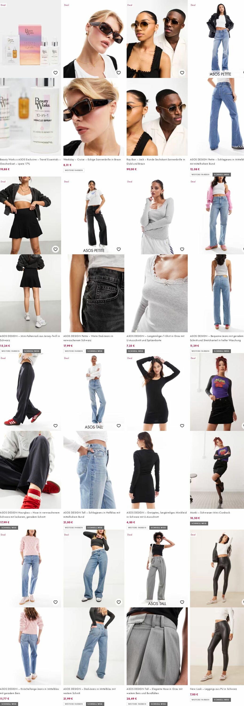 Prospekt Asos 22.09.2025 - 01.10.2025