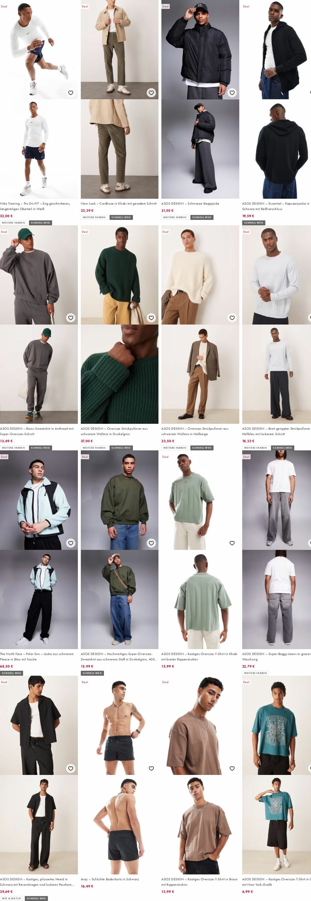 Prospekt Asos 22.09.2025 - 01.10.2025