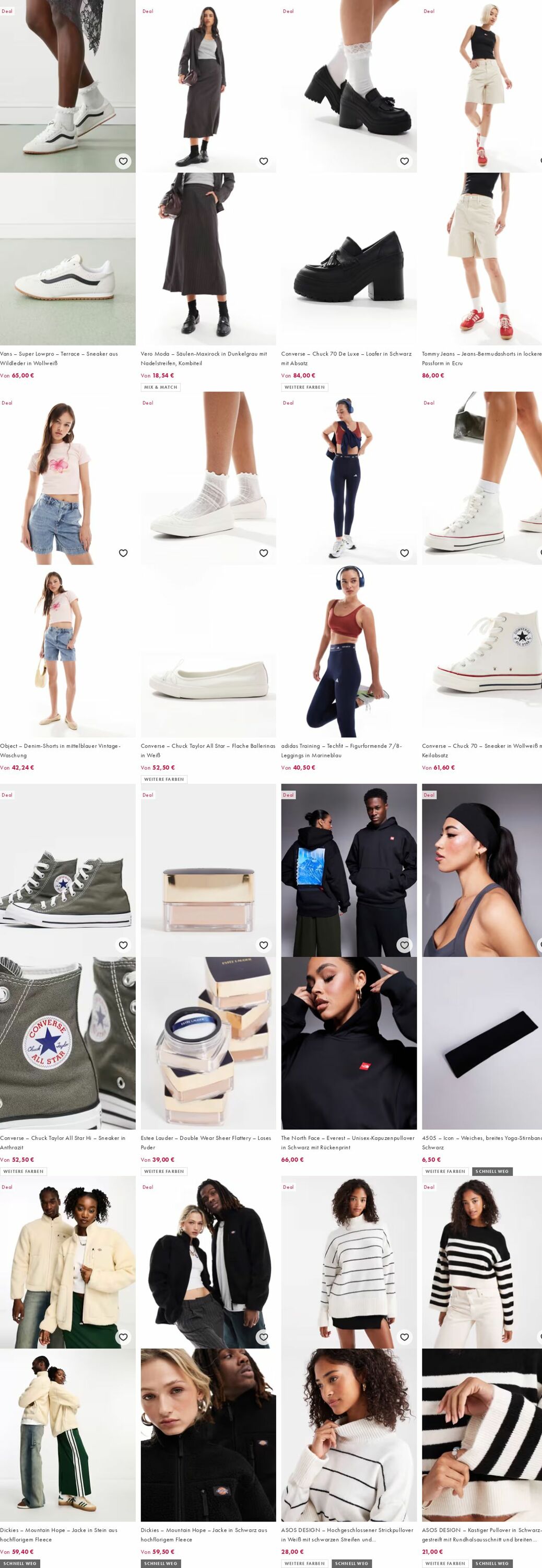 Prospekt Asos 22.09.2025 - 01.10.2025