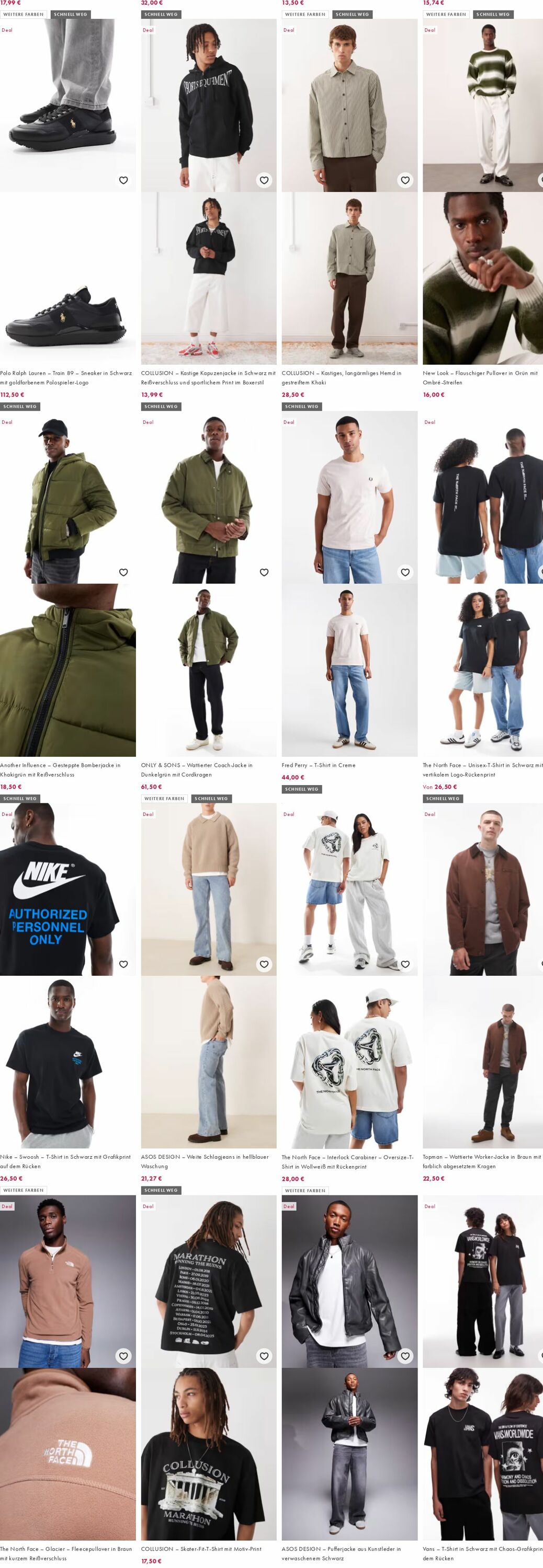 Prospekt Asos 22.09.2025 - 01.10.2025
