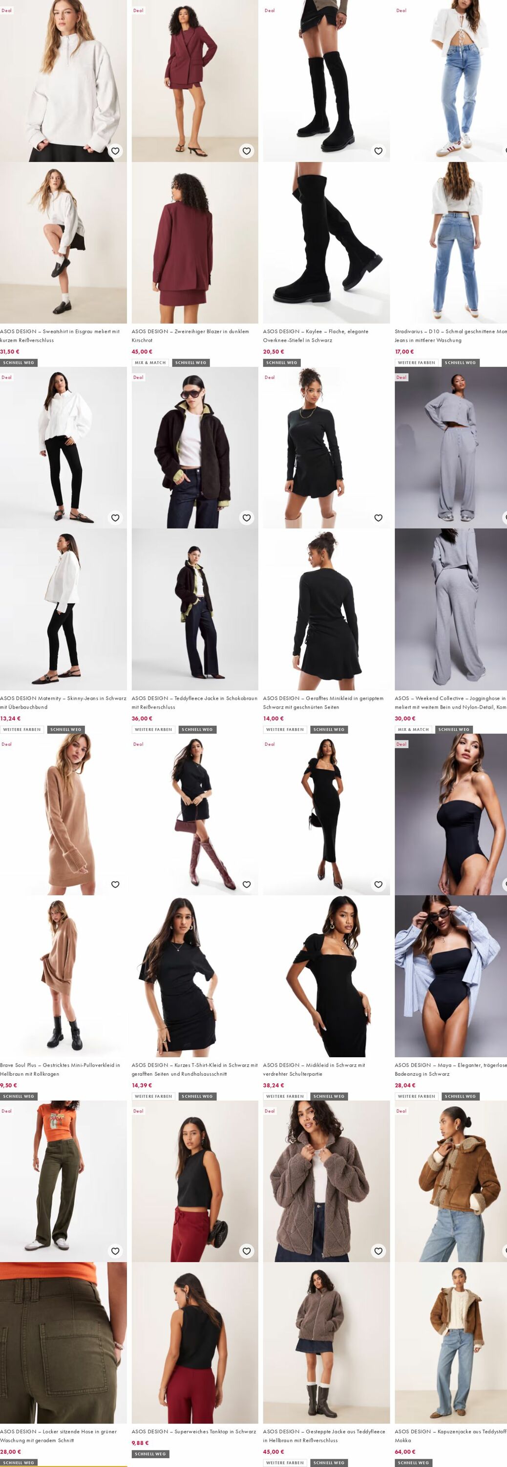 Prospekt Asos 22.09.2025 - 01.10.2025