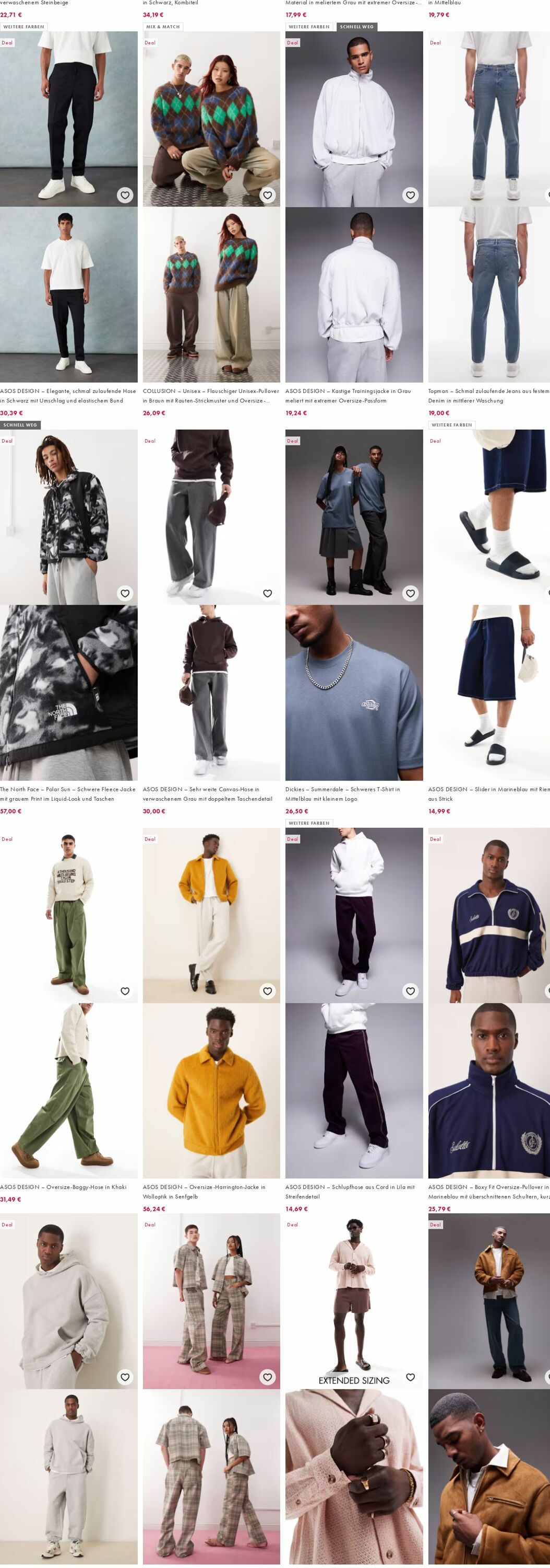 Prospekt Asos 22.09.2025 - 01.10.2025