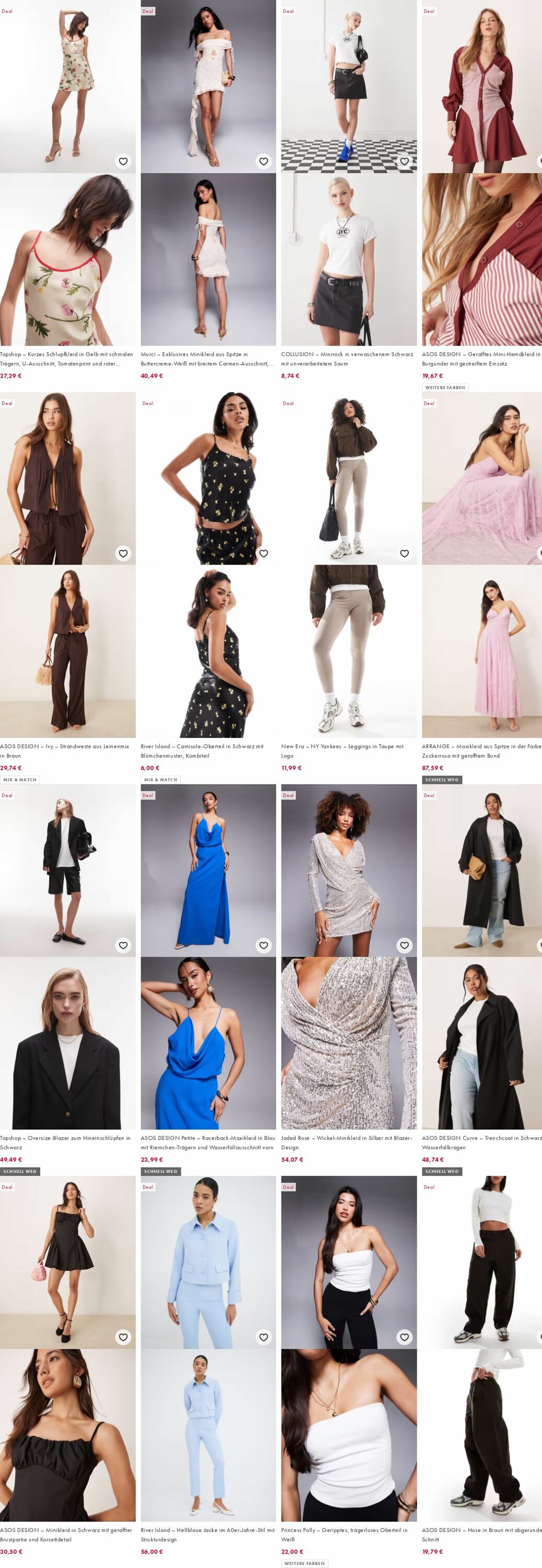 Prospekt Asos 22.09.2025 - 01.10.2025