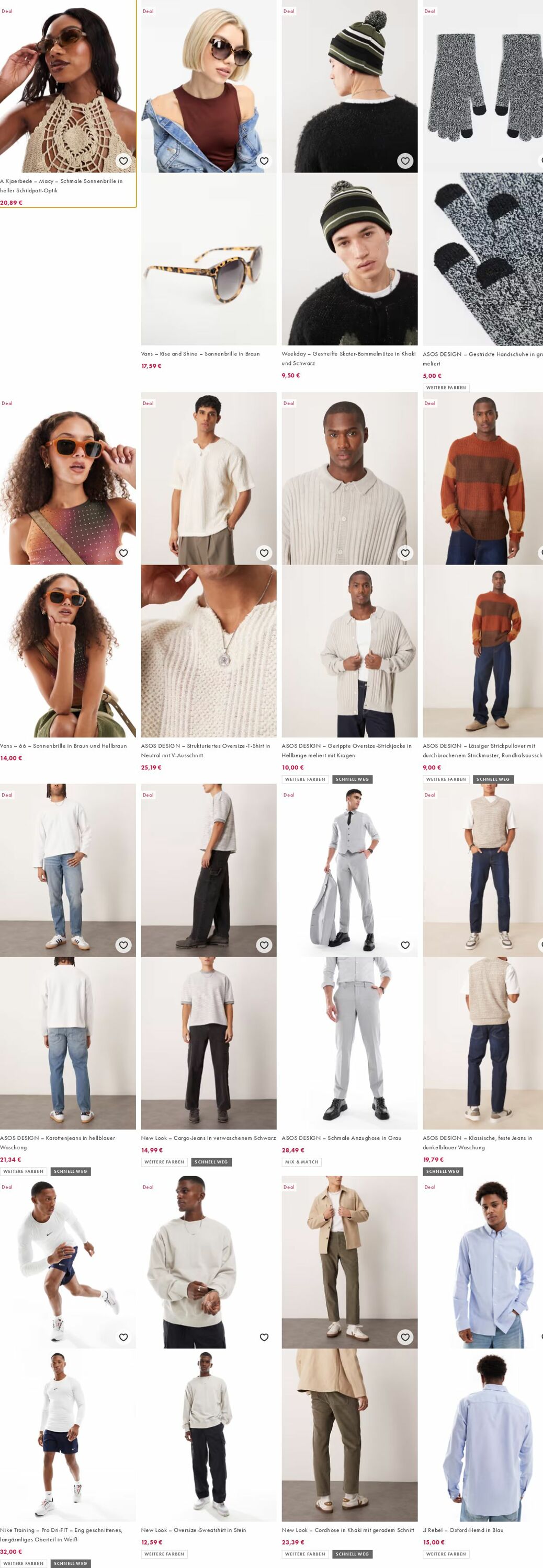Prospekt Asos 22.09.2025 - 01.10.2025