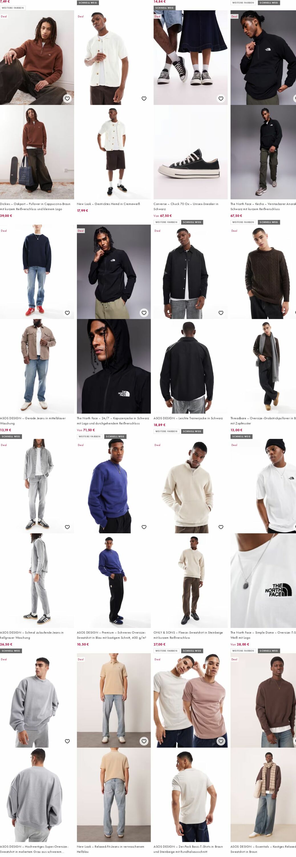 Prospekt Asos 22.09.2025 - 01.10.2025