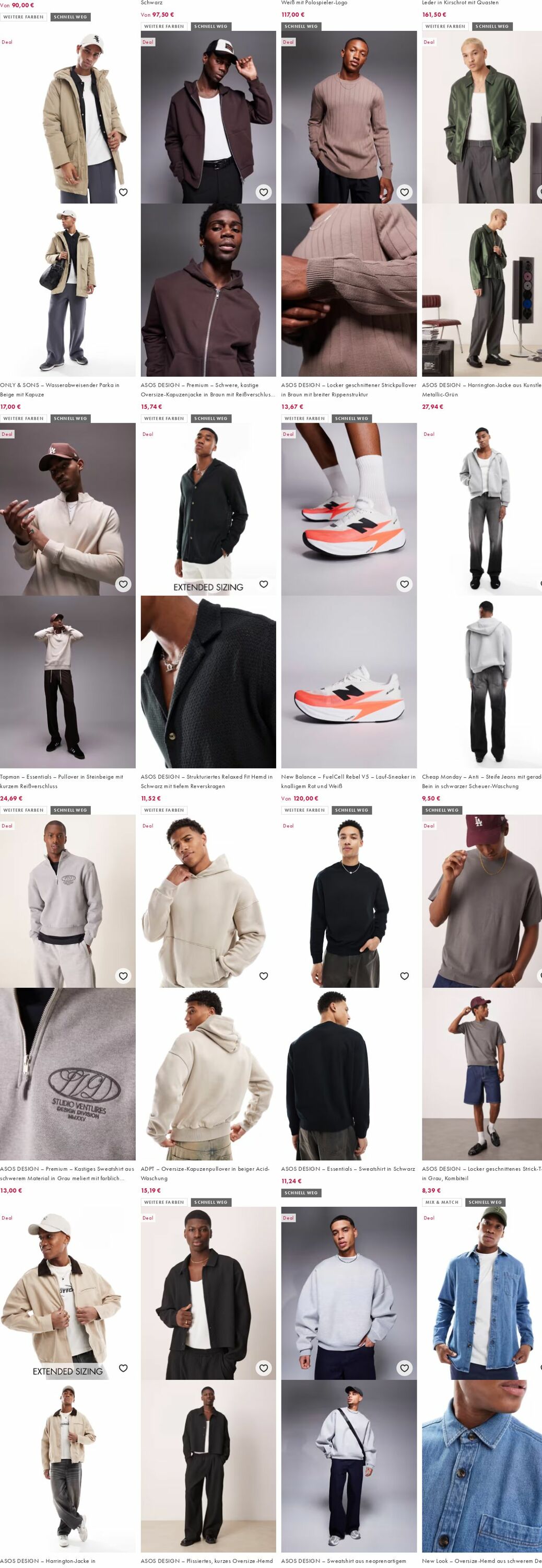 Prospekt Asos 22.09.2025 - 01.10.2025