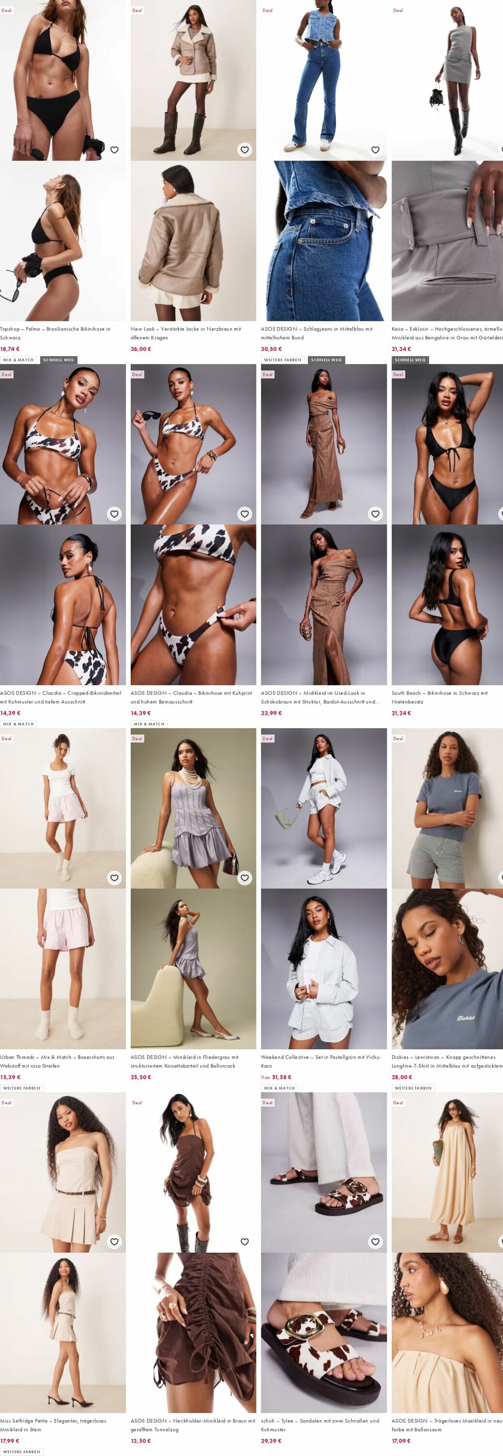 Prospekt Asos 22.09.2025 - 01.10.2025