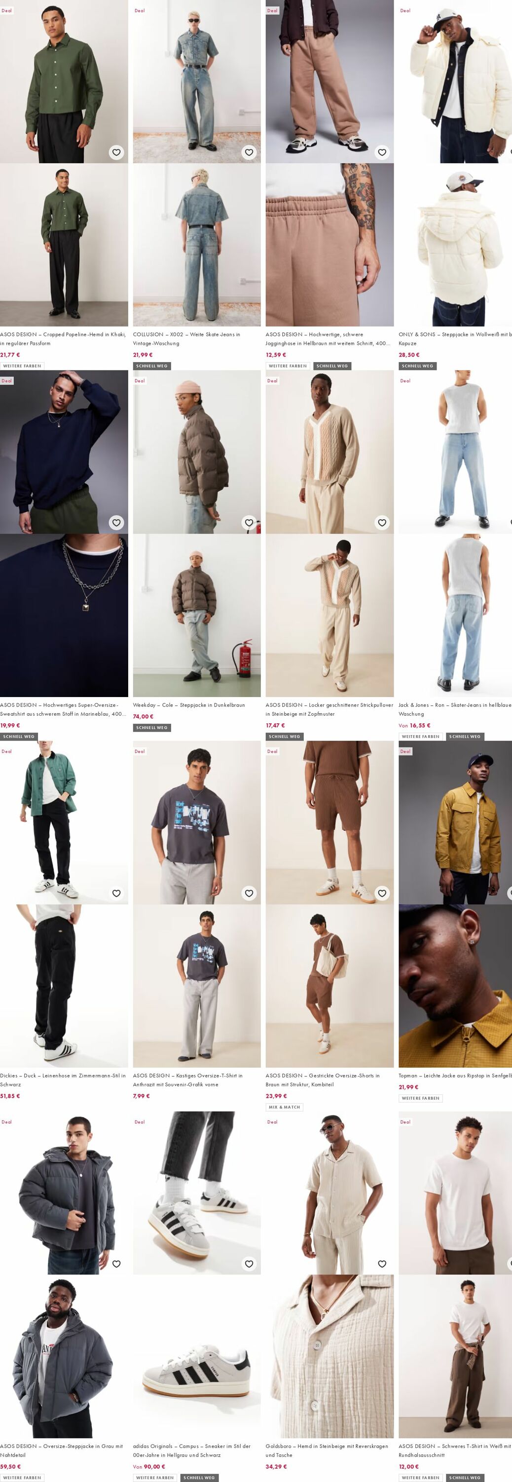Prospekt Asos 22.09.2025 - 01.10.2025