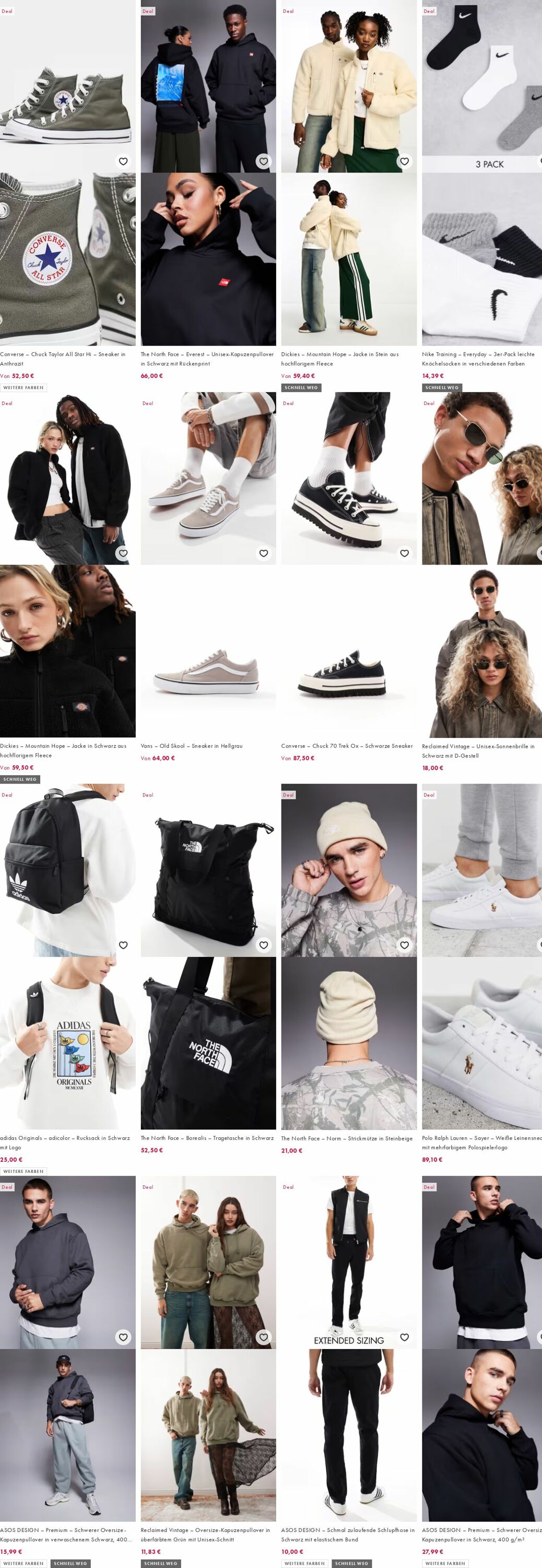 Prospekt Asos 22.09.2025 - 01.10.2025