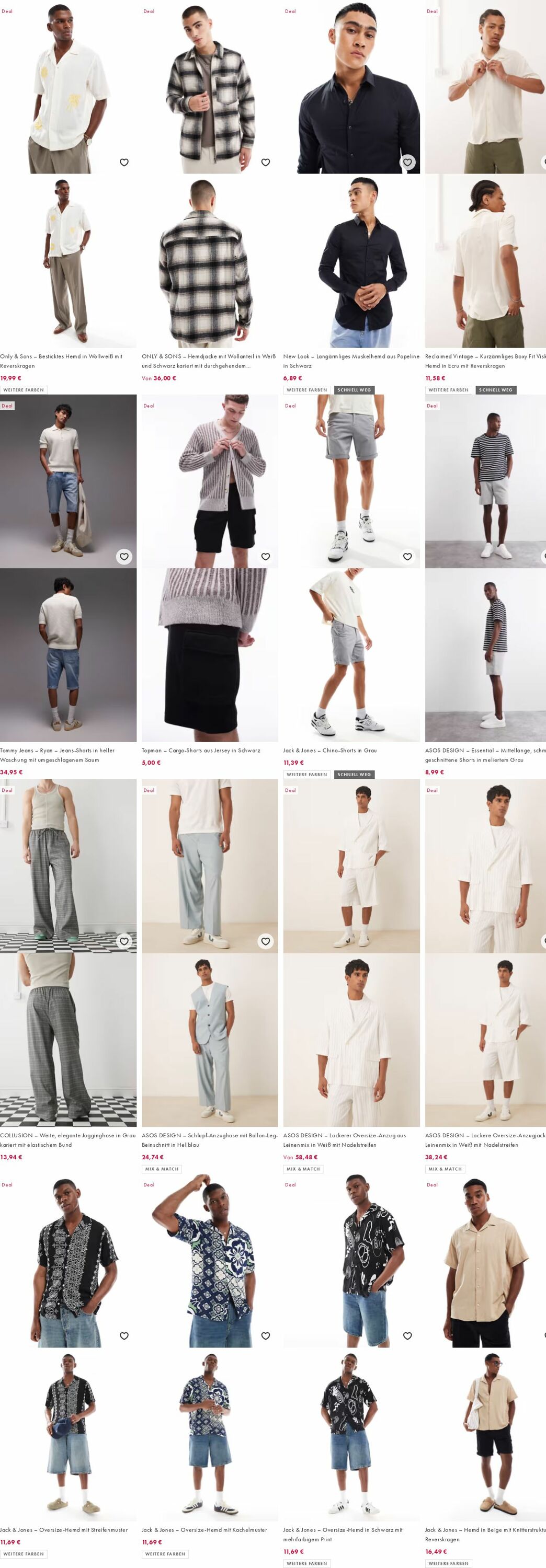 Prospekt Asos 22.09.2025 - 01.10.2025