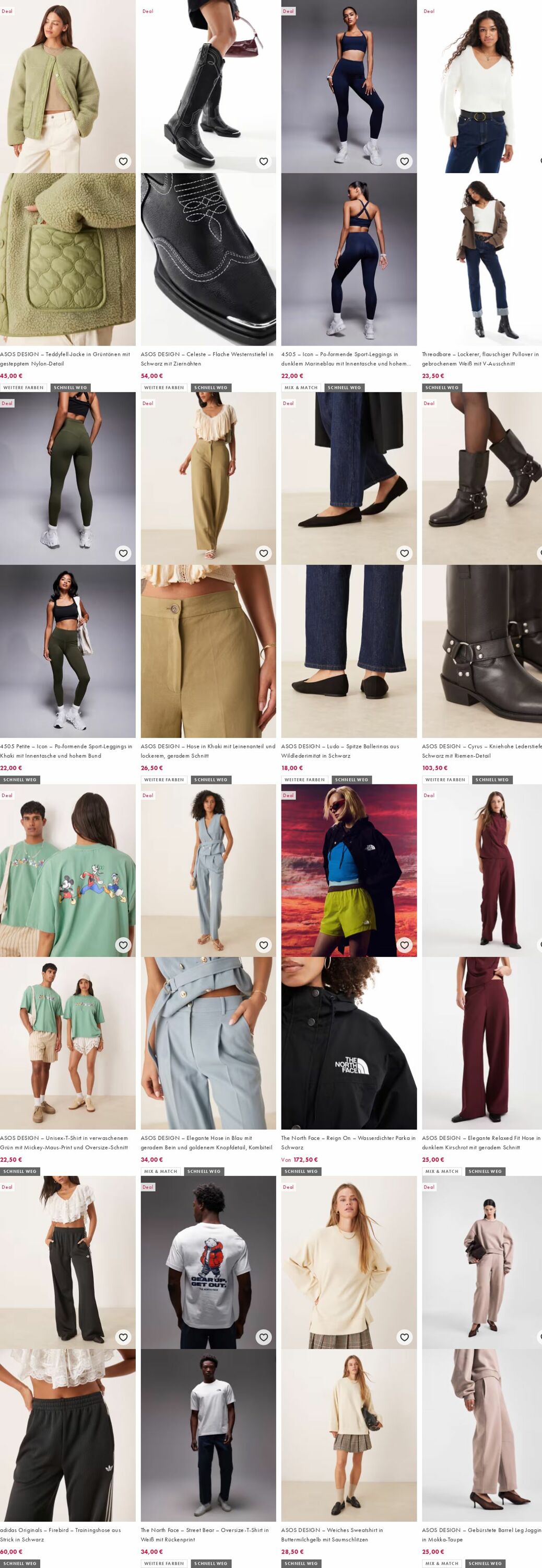 Prospekt Asos 22.09.2025 - 01.10.2025