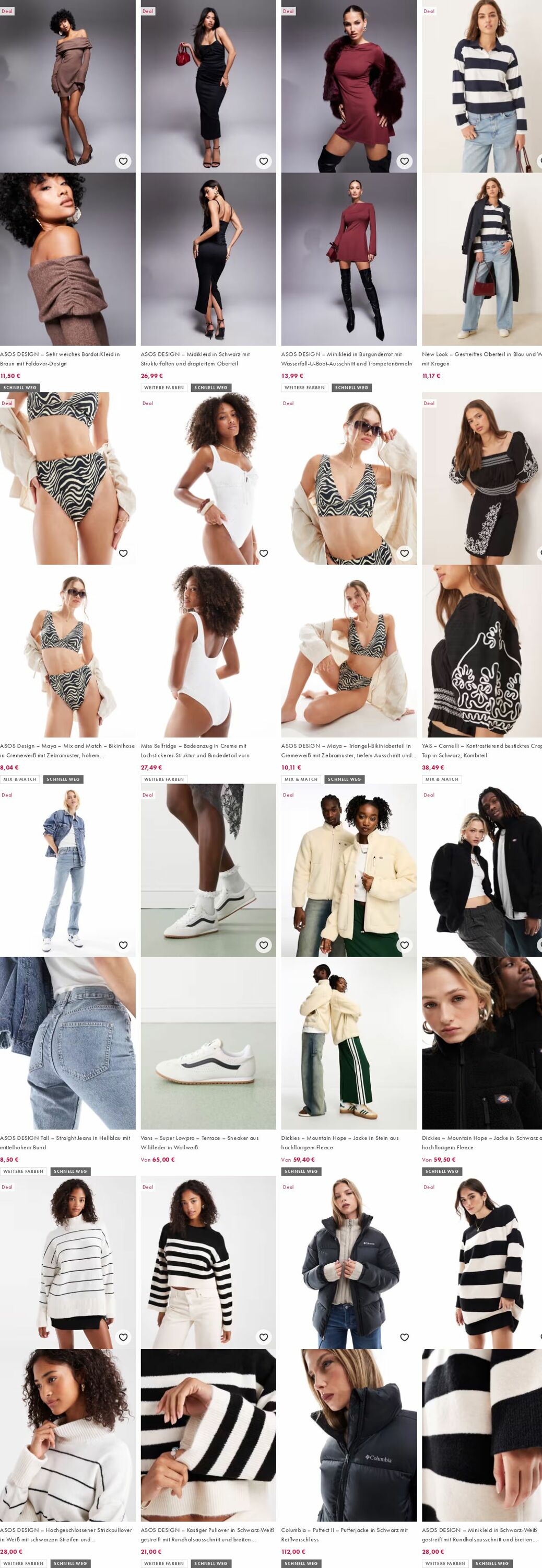 Prospekt Asos 22.09.2025 - 01.10.2025