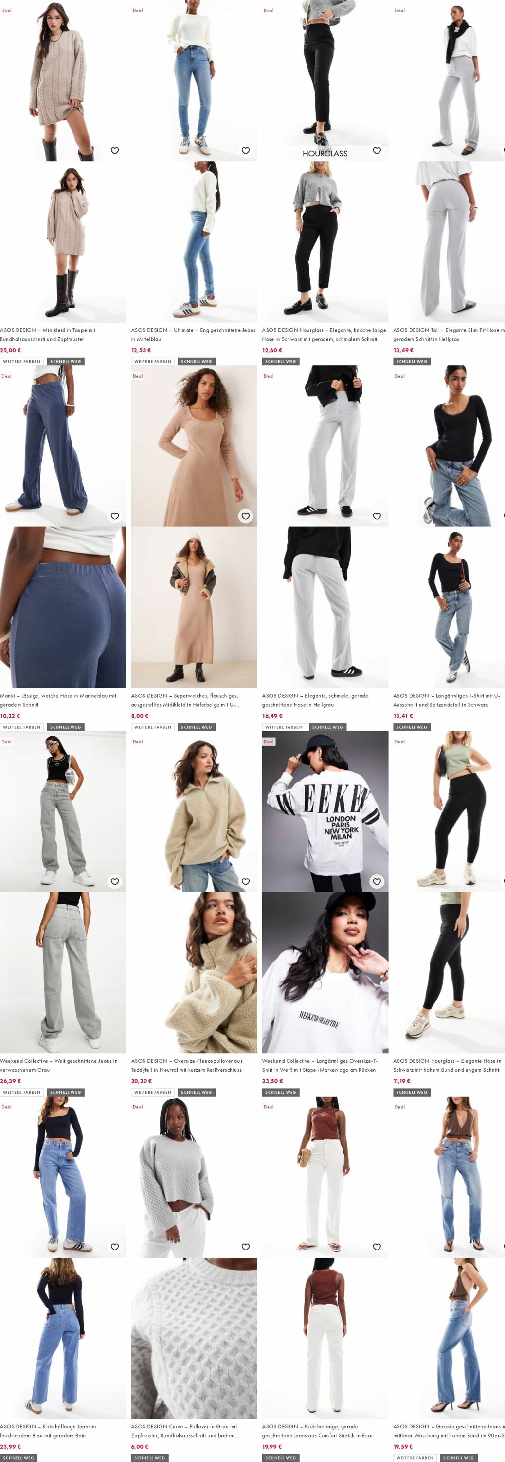 Prospekt Asos 22.09.2025 - 01.10.2025