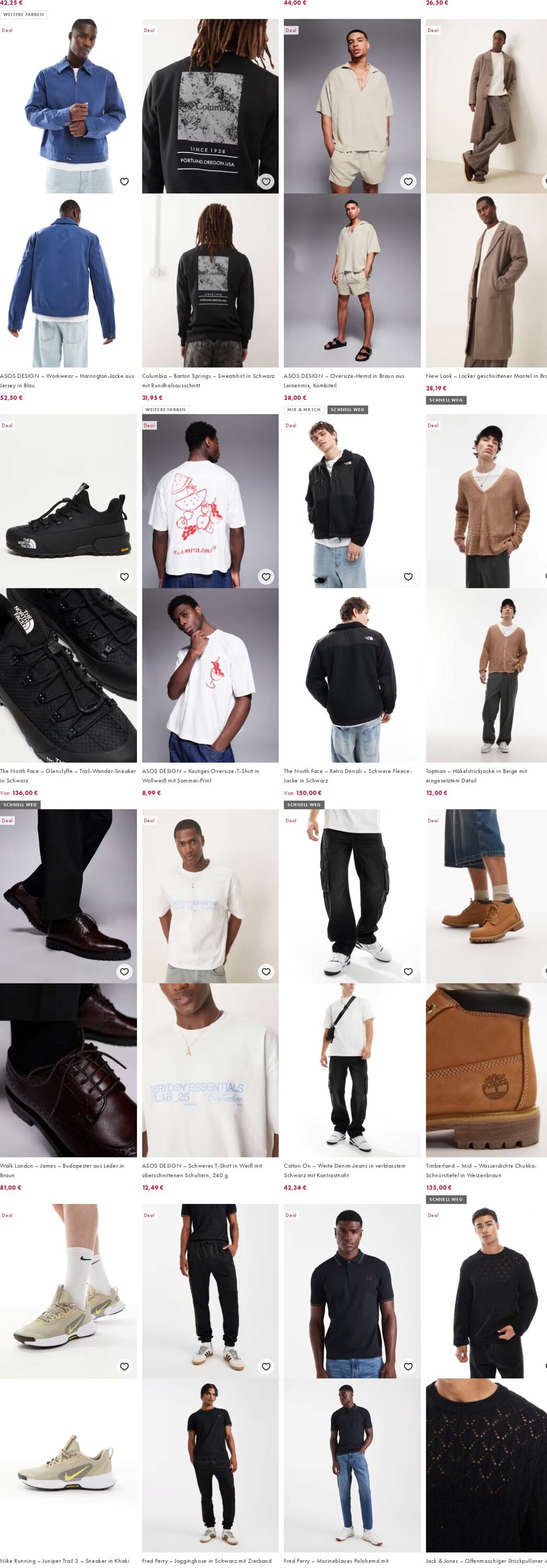 Prospekt Asos 22.09.2025 - 01.10.2025